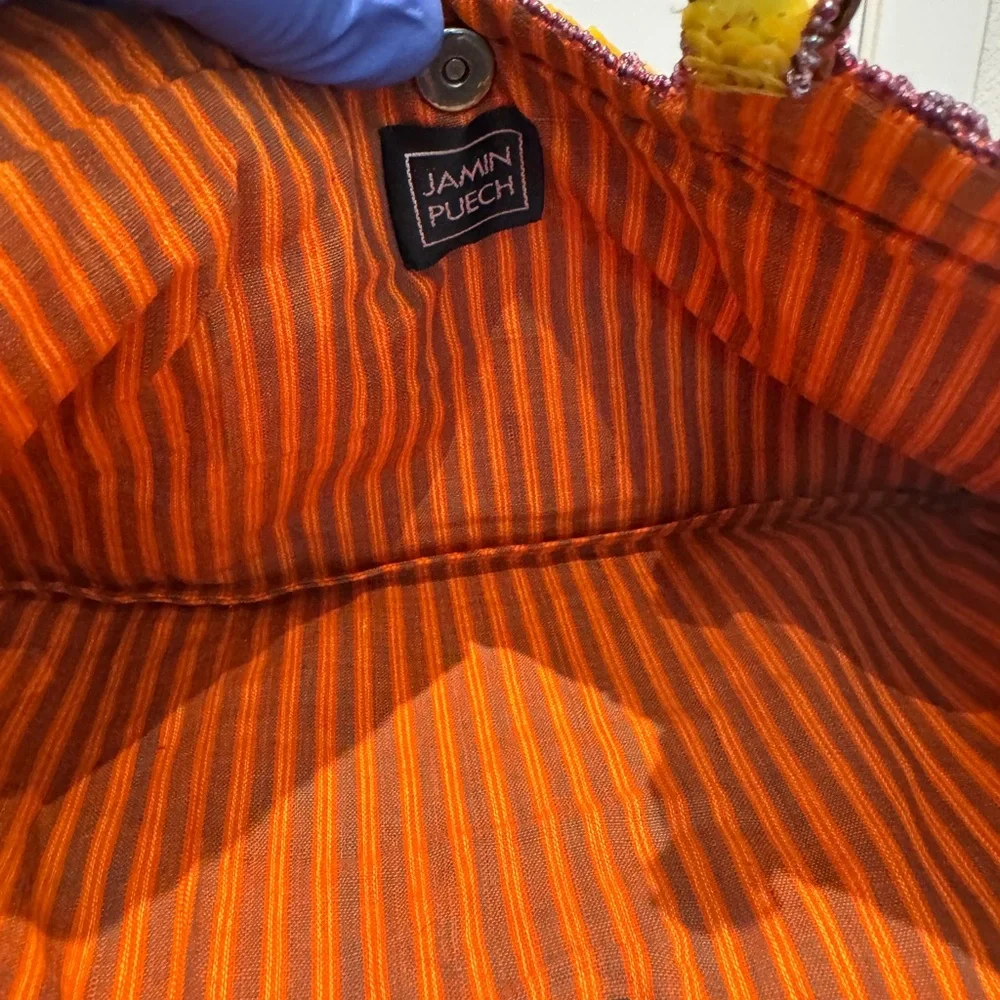 Jamin Puech Hand-Beaded & Sequin Tote – Handmade - Picture 6 of 11